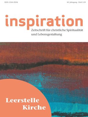 cover image of Inspiration 3/2019